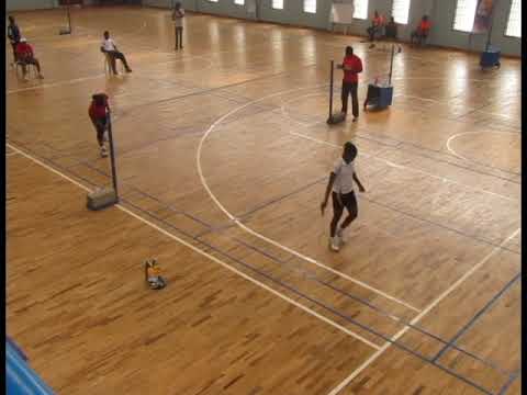 2017 Mini GUSA Badminton: Grace Atipka vs Diana Asher