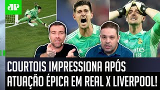 ‘Ele humilhou, o que o Courtois fez nesse Real Madrid e Liverpool foi…’: Goleiro choca na Champions