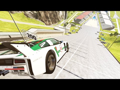 Car Jump Arena old #06 BeamNG-Drive