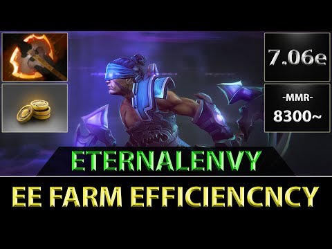 EternaLEnVy [Anti-Mage] EE Farm Efficiency Again! ► Dota 2 7.06e