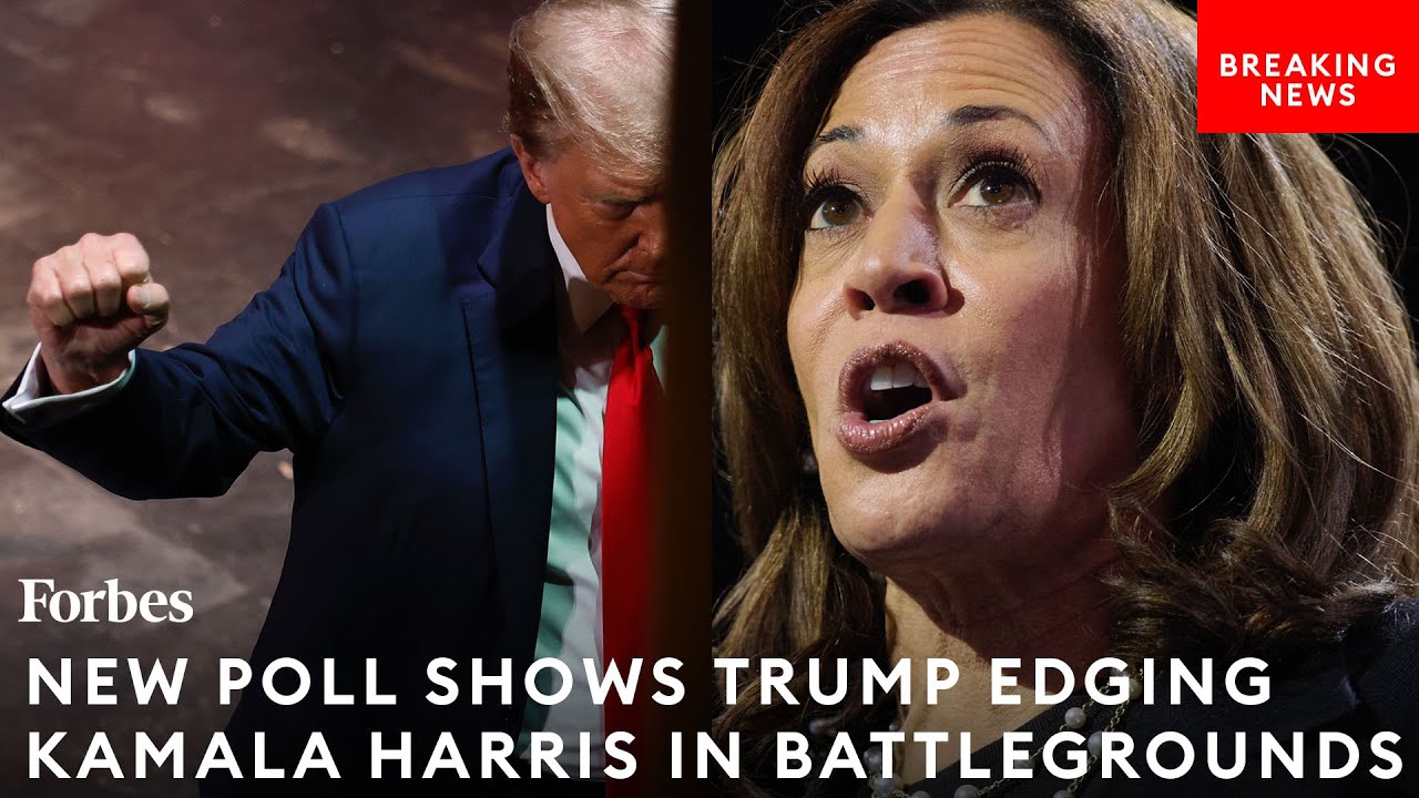 Major New Poll Shows Trump Leading Kamala Harris In Battleground States