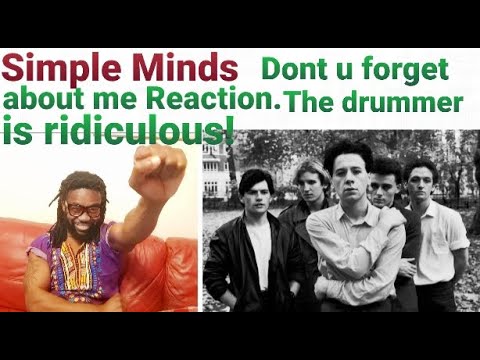 Simple minds don't you forget about me reaction(first time hearing it)