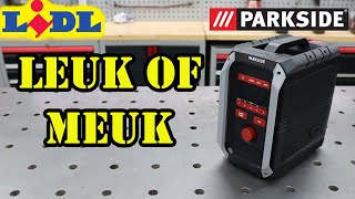 Is deze Parkside bouwradio echt zo goed?