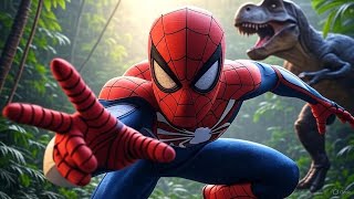 Spiderman In Jurrasic Park |Fan Movie #spiderman #spiderman2 #movie