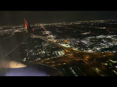 Southwest Airlines 737-800 Landing Dallas (Love Field) DAL