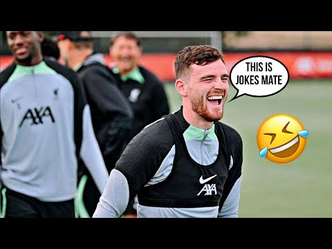 8 Minutes Of Andy Robertson Funny Moments 🤣.