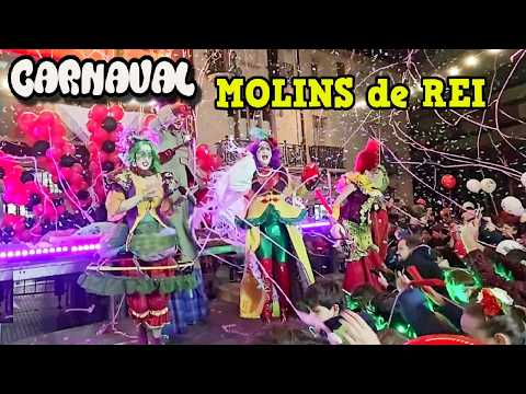 CARNIVAL Molins de Rey - The arrival of Her Majesty of Carnival 2026 Barcelona, ​​Spain