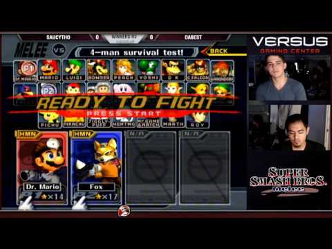 VS Weekly 08/14/16 - Winners R3 - DaBest (Fox) vs SaucyTho (Dr. Mario) - Melee