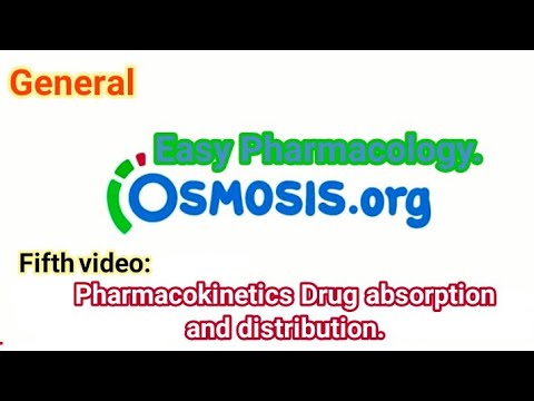 5- Pharmacokinetics Drug absorption and distribut.