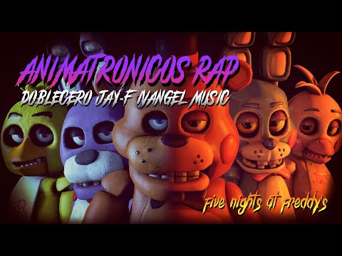 ANIMATRÓNICOS FNAF RAP | IVANGEL MUSIC FT. DOBLECERO- JAY-F (VIDEO OFICIAL)