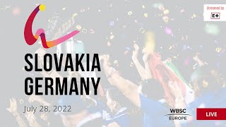 80 Women's Softball European Championship - Germany VS Slovakia