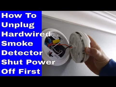 Can You  Unplug A Hardwired Smoke Detector