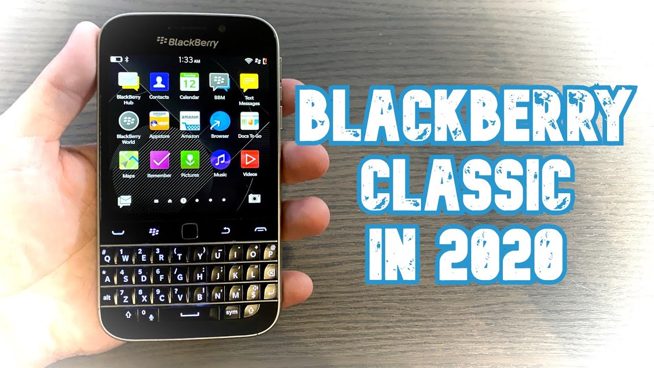 BlackBerry Classic in 2020! Mixing New and Old, a formula for success!