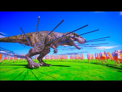 ROMANUS VS DINOSAURS - Animal Revolt Battle Simulator