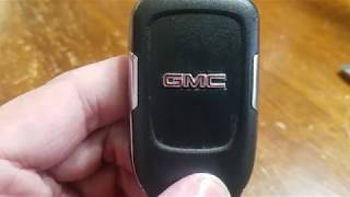 2015 GMC Yukon Denali Key Fob (remote) Battery Replacement