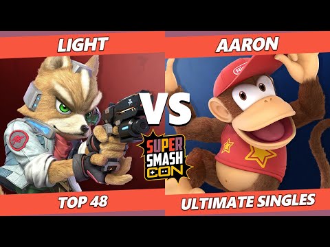 SSC Fall Fest Top 48 - Light (Fox) Vs. Aaron (Diddy Kong, ROB) SSBU Ultimate Tournament