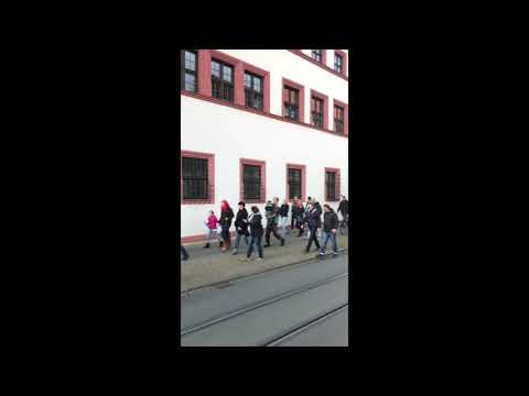 Erfurt Domplatz Spaziergang 04.05.2020