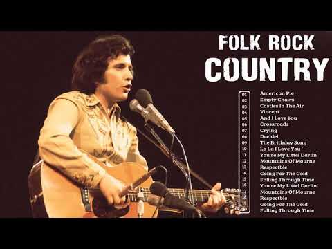 DonMclean Greatest Hits Full Album - Folk Rock And Country Collection 70's/80's/90's Don Mclean🎵