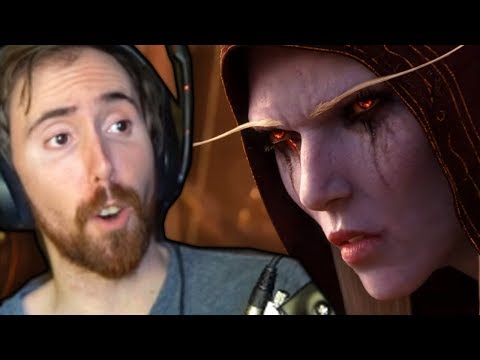 Asmongold's Reaction to War Campaign Finale - Saurfang and Sylvanas Cinematic