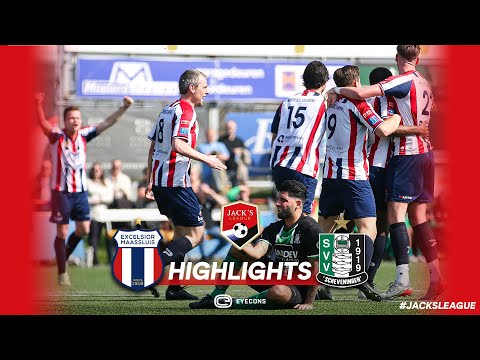 Doelpuntenfestival met HATTRICK ⚽ | Excelsior Maassluis vs. SVV Scheveningen | Jack's League 22/23