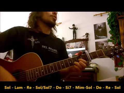 Enrique Bunbury - Ven y camina conmigo cover acústico con acordes para guitarra