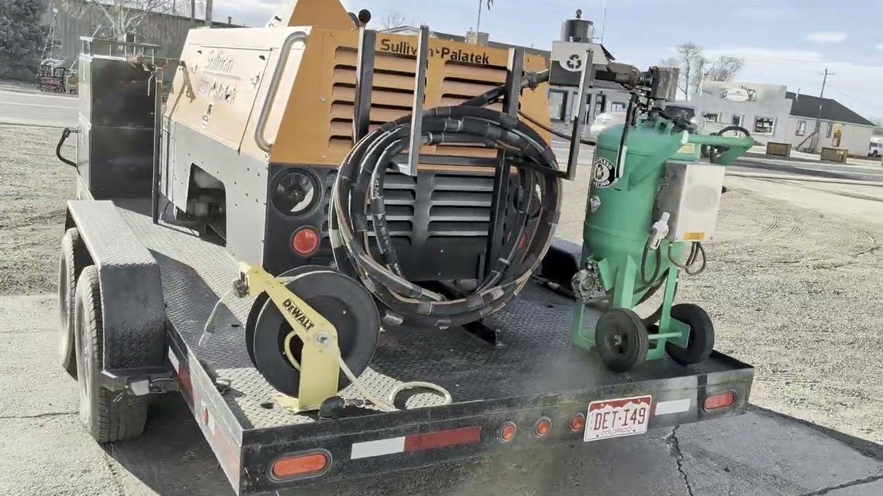 Equipment Walkaround - Sandblast Trailer