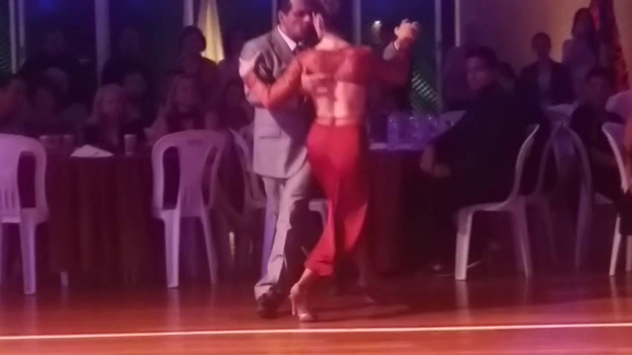 Francisco Forqueira e Daiana Pujol no Congresso Brasileiro de Tango