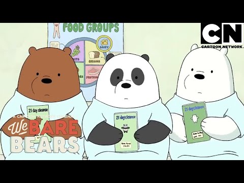 Pardo, Polar y Panda son un fracaso a la hora de hacer dieta | Escandalosos | Cartoon Network