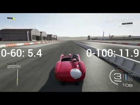 Thumbnail for Forza Motorsport 5 - 1957 Ferrari 250 Testa Rossa Acceleration (0-60, 0-100, 0-150) by Ferrari 250 Testa Rossa