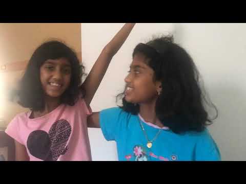 Five minute cake eating challenge with hirushi & tharushi in Disneyland