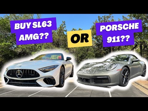 Which One Should You Buy: Mercedes SL63 AMG or Porsche 911?