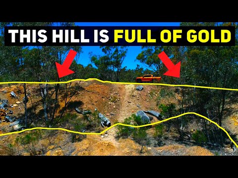 Come un fiume pieno d'oro si trasformò in una collina