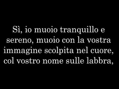 Lettere dal fronte - L'addio del capitano Amilcare Bardi. Prima guerra mondiale