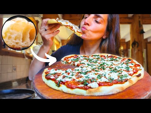 ASÍ hago la pizza ahora / pizza casera - Paulina on fire