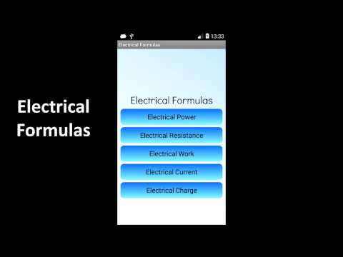 Electrical Formulas