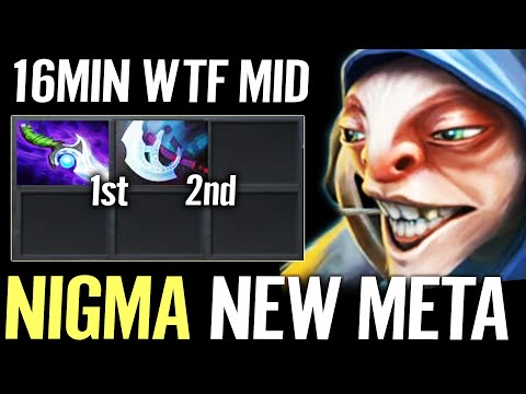 🔥 NIGMA Meepo NEW MID NEW META — 16min Diffusal + Manta Burn 600 MANA/SEC by MIRACLE Dota 2 Pro