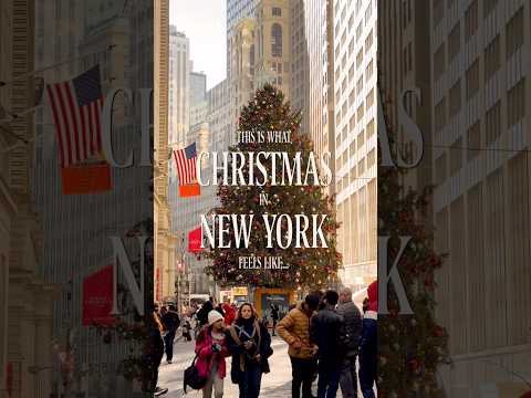 is Christmas in New York ALREADY HERE!? 🤩🎄✨