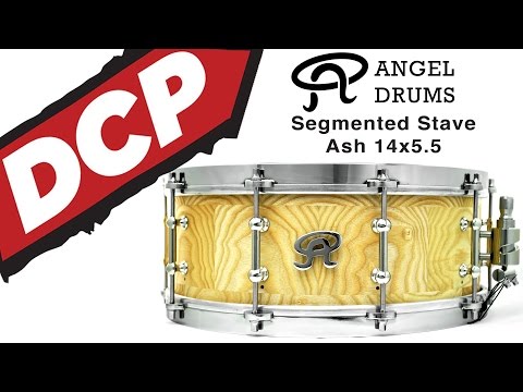 Angel Drums Ash 5.5x14 Segmented Snare image 6