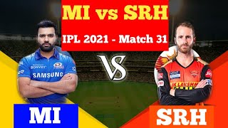 LIVE - MI vs SRH IPL T20 Match Live Score, Mumbai vs Hyderabad Live Cricket match highlights today