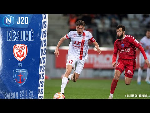 J20 | AS Nancy L. - US Concarneau (0-0), le résumé | National FFF 2022-2023