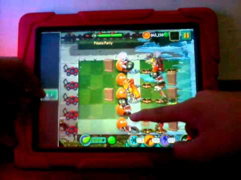 Plants vs Zombies 2 Frostbite Caves Piñata Party 1/21/15 Hockey Pockey