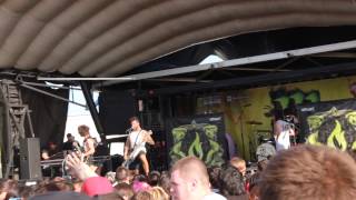 Like Moths To Flames - "Learn Your Place" LIVE (HD) Pomona Warped Tour 2013 Day 2