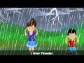 Nursery Rhymes | I Hear Thunder | Sujatha | English Children Song