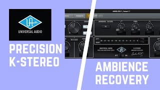 Video thumbnail for UAD - Precision K-Stereo Ambience Recovery (Plug-in) by Alberto Martinez Del Rio Guitar