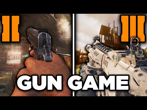 Beating Gun Game On EVERY Zombies Game