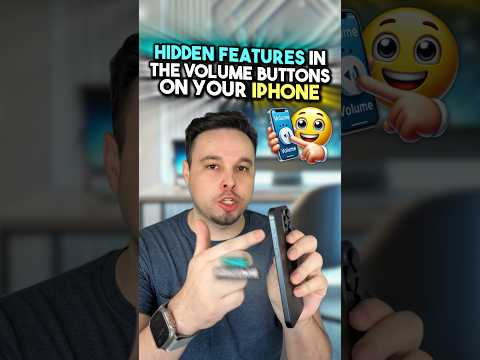 🔊 5 Hidden iPhone Volume Button Tricks You NEED to Know! 😱 #iphonetricks #iphone