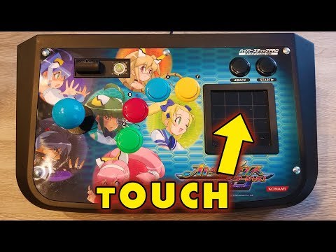 Arcade Touch Controller Strip Down and Gameplay from Konami Otomedius
