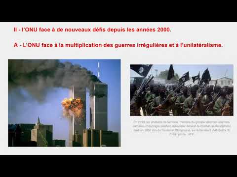 HGGSP TH2 AXE2 COURS 3 : Faire la paix par la sécurité collective depuis 1991