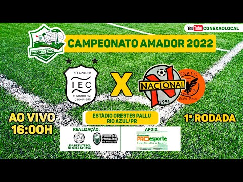 INDEPENDENTE E.C  X NACIONAL/AGUIA GLÓRIA A DEUS - 1ª RODADA AMADOR REGIONAL 2022