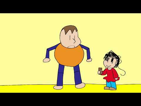 Bullying in the halls - Baldi's Basics animation